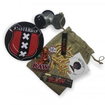 Aschenbecher Smoker Set RAW Amsti Edition